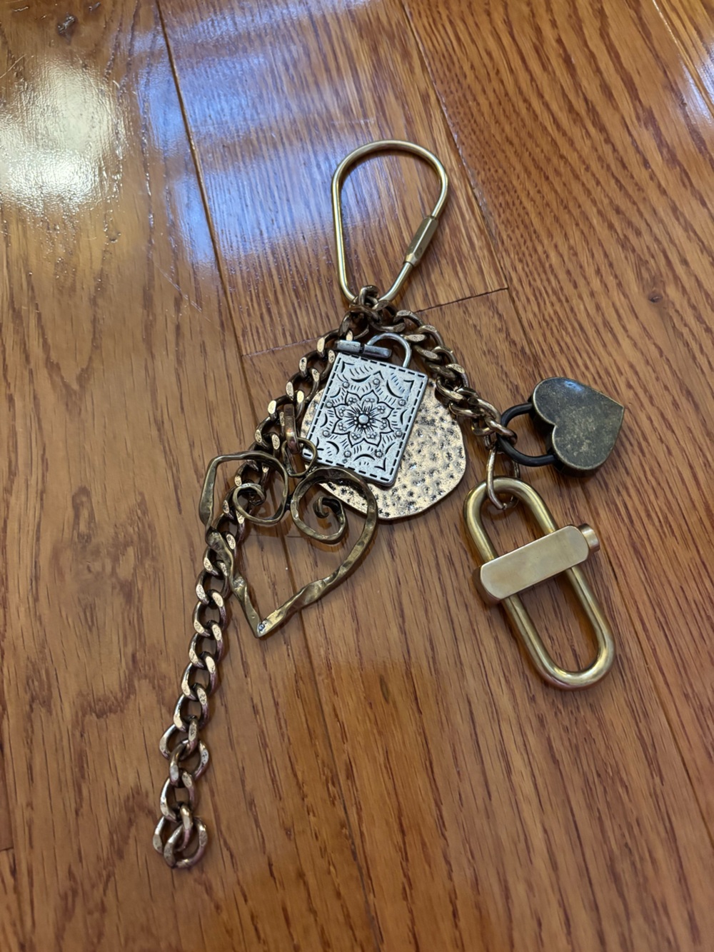 Gold-toned Free People Bag Charm